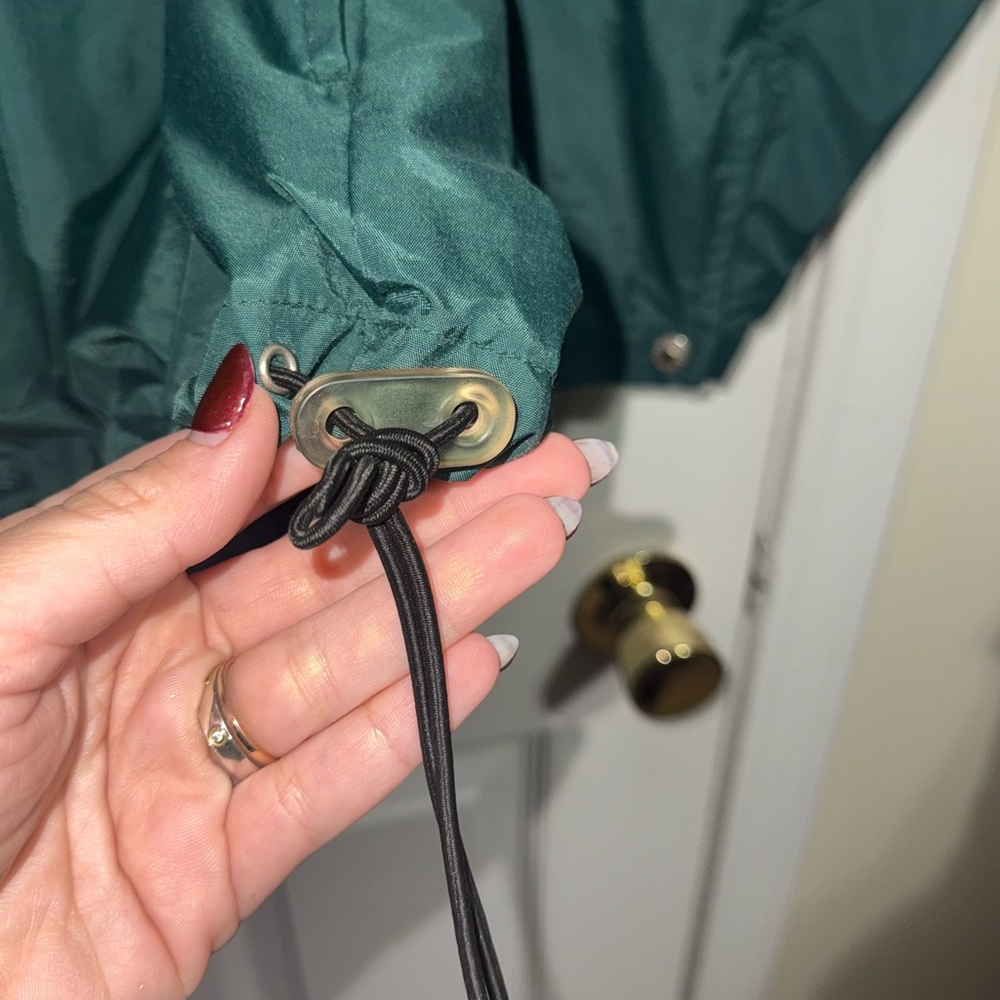 American Eagle Outfitters Teal Vintage Windbreaker - Picture 2 of 6